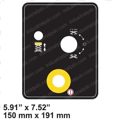 Picture of Decal - Control Panel
