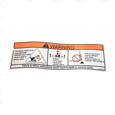 Picture of Decal - Danger Swinging Loads