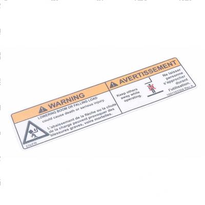Picture of Decal-Warning Crushing Hazard
