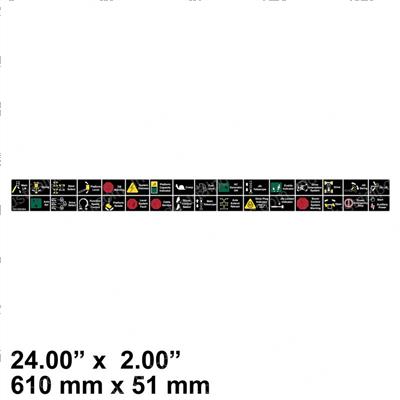 Picture of Decal-Legend (plf)