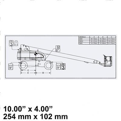 Picture of Decal-Lift Diagram