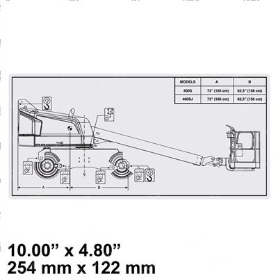 Picture of Decal-Lift Diagram