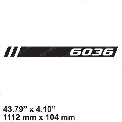 Picture of Decal - Tank 6036