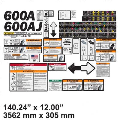 Picture of Kit(service)-Machine Decal