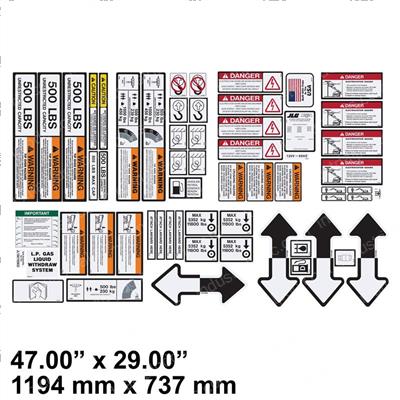 Picture of Kit(service)-Machine Decal