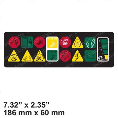 Picture of Decal - Platform Display (ce)