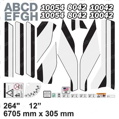 Picture of Decal Kit- 8042/10042/10054