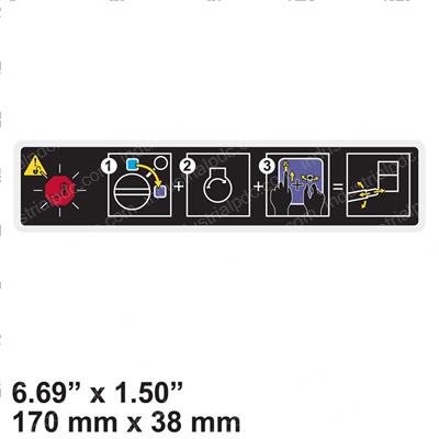 Picture of Decal - Msso Operator Instruct