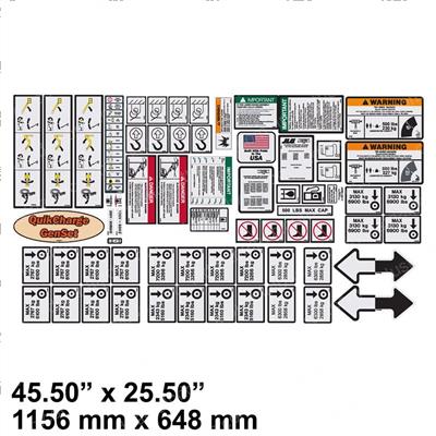 Picture of Kit-(service) E/M400/450 Decal