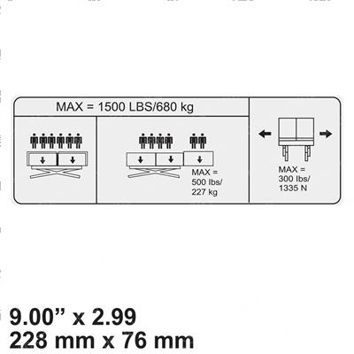 Picture of Decal - Capacity