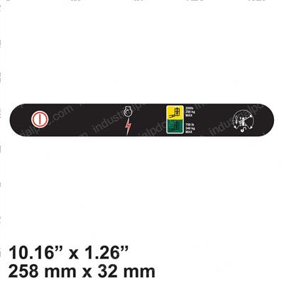 Picture of Decal - Stop and Aux Power