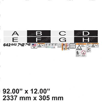 Picture of Kit,642 Decal