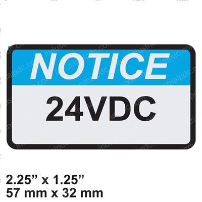 Picture of Decal,24 Volt Dc