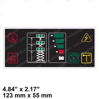 Picture of Decal - Plat Control Function