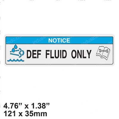 Picture of Decal - Def Fluid Only