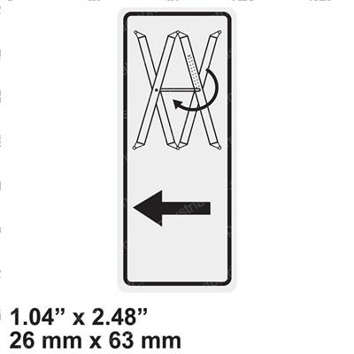 Picture of Decal - Safety Prop