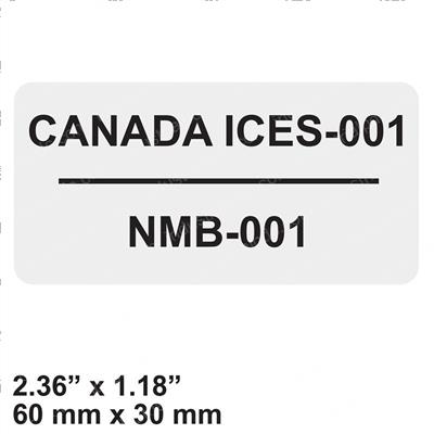 Picture of Decal - Canada Ices-001