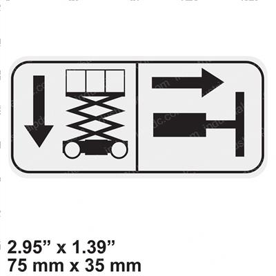 Picture of Decal - Manual Descent