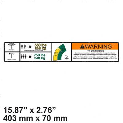 Picture of Decal - Warning Dual Cap.