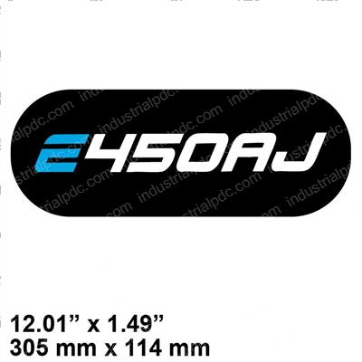 Picture of Decal - Cosmetic Model E450aj