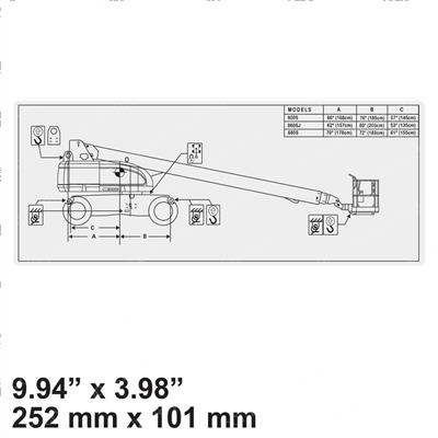 Picture of Decal - Lift Diagram