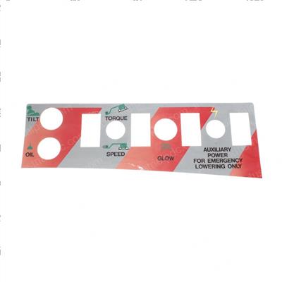 Picture of Decal - Upr Controlsauxdiesel