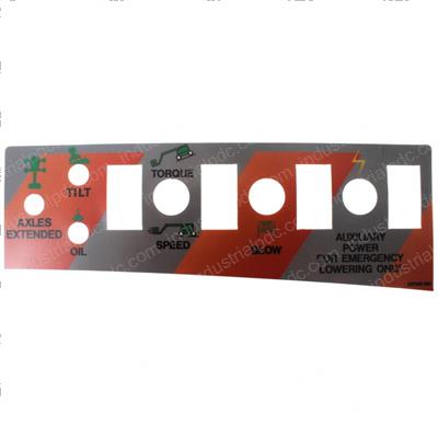 Picture of Decal - Upper Controls