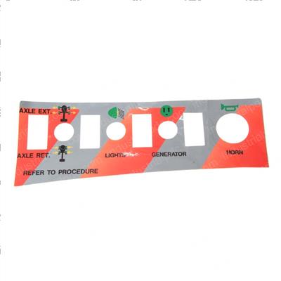 Picture of Decal - Upper Controls