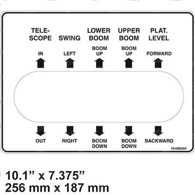 Picture of Decal - Cab Valve