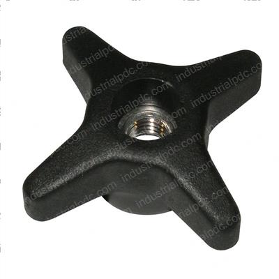 Picture of Knob 2d 4ear .73l M8x1.25 Thru