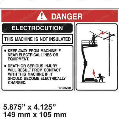 Picture of Decal-Electrocution-Verticals