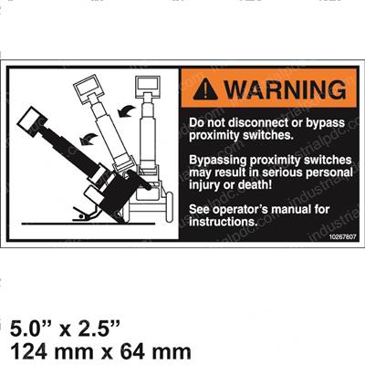 Picture of Decal - Proximity Switch