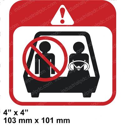 Picture of Decal - No Rider