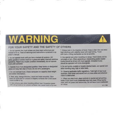 Picture of Decal - General Safety
