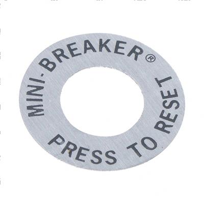 Picture of Nameplate -  Circuitbreaker