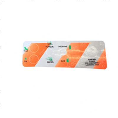 Picture of Decal - Upper Controls