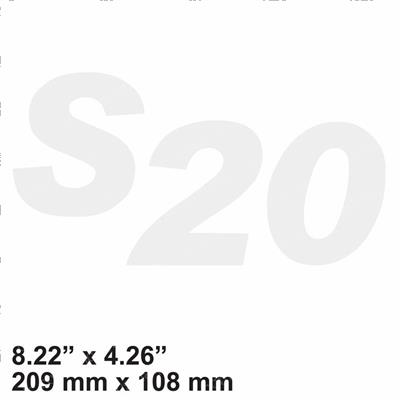Picture of Decal - Model S20
