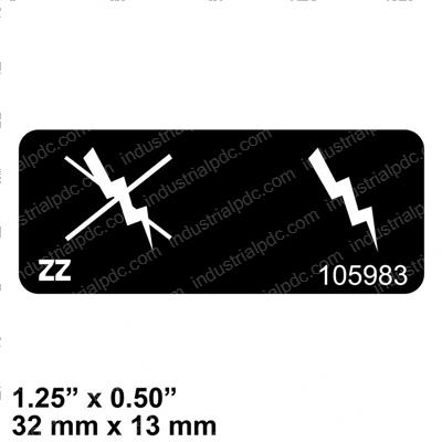 Picture of Decal - on/Off (power)