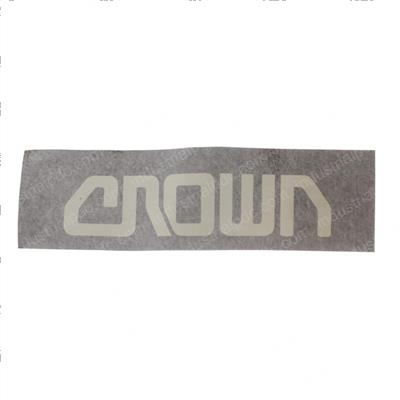 Picture of Decal Crown Banner