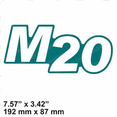 Picture of Decal - Model M20