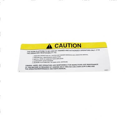 Picture of Decal - Caution