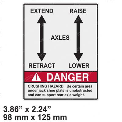 Picture of Decal - Danger