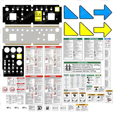Picture of Decal Kit Words  S40/45