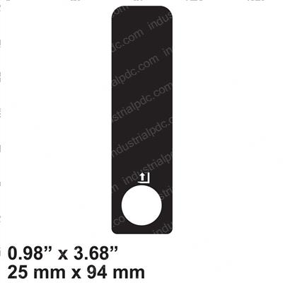 Picture of Decal - Handle Button Raise