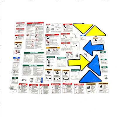 Picture of Decal Kit Words Z45+j Dc/Bi Fr