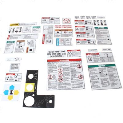 Picture of Decal Kit - Words Gs3384gs90