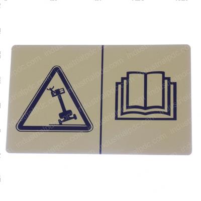 Picture of Decal - Tip Over Lmt Swtch