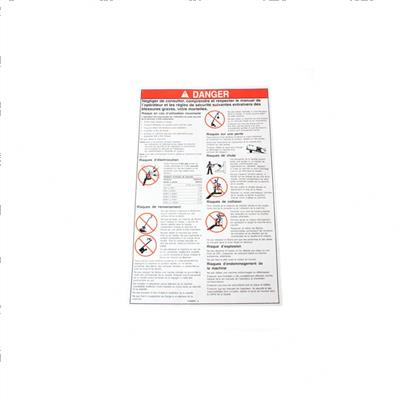 Picture of Decal General Safety Tall