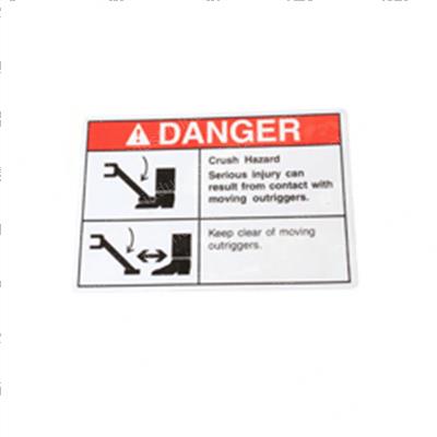 Picture of Decal-Foot Crush-Outriggers