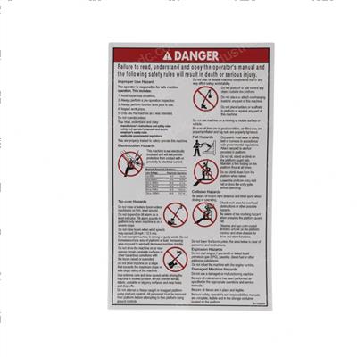 Picture of Decal - Danger General Safety